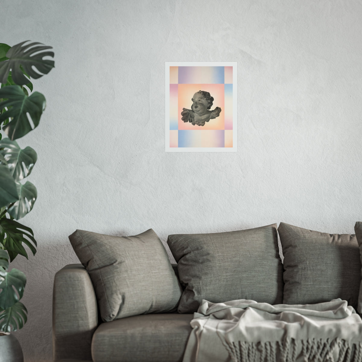 Sweet Cherub Poster product image - artwork by Madeline LeBlanc / Making Madi