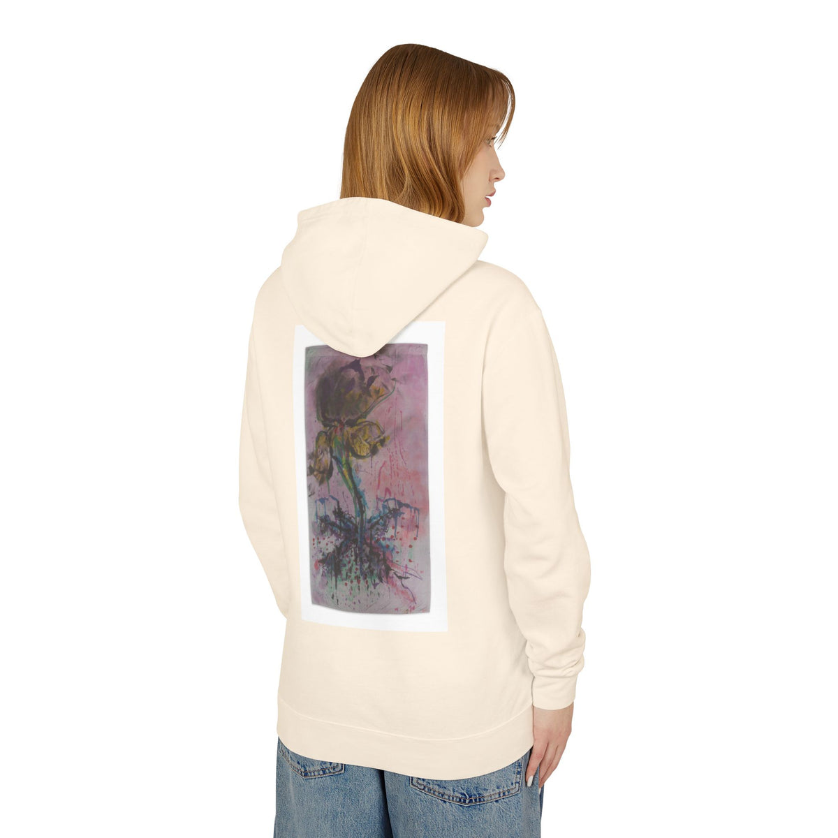 Bladderwort Sweatshirt — original artwork by Madeline LeBlanc