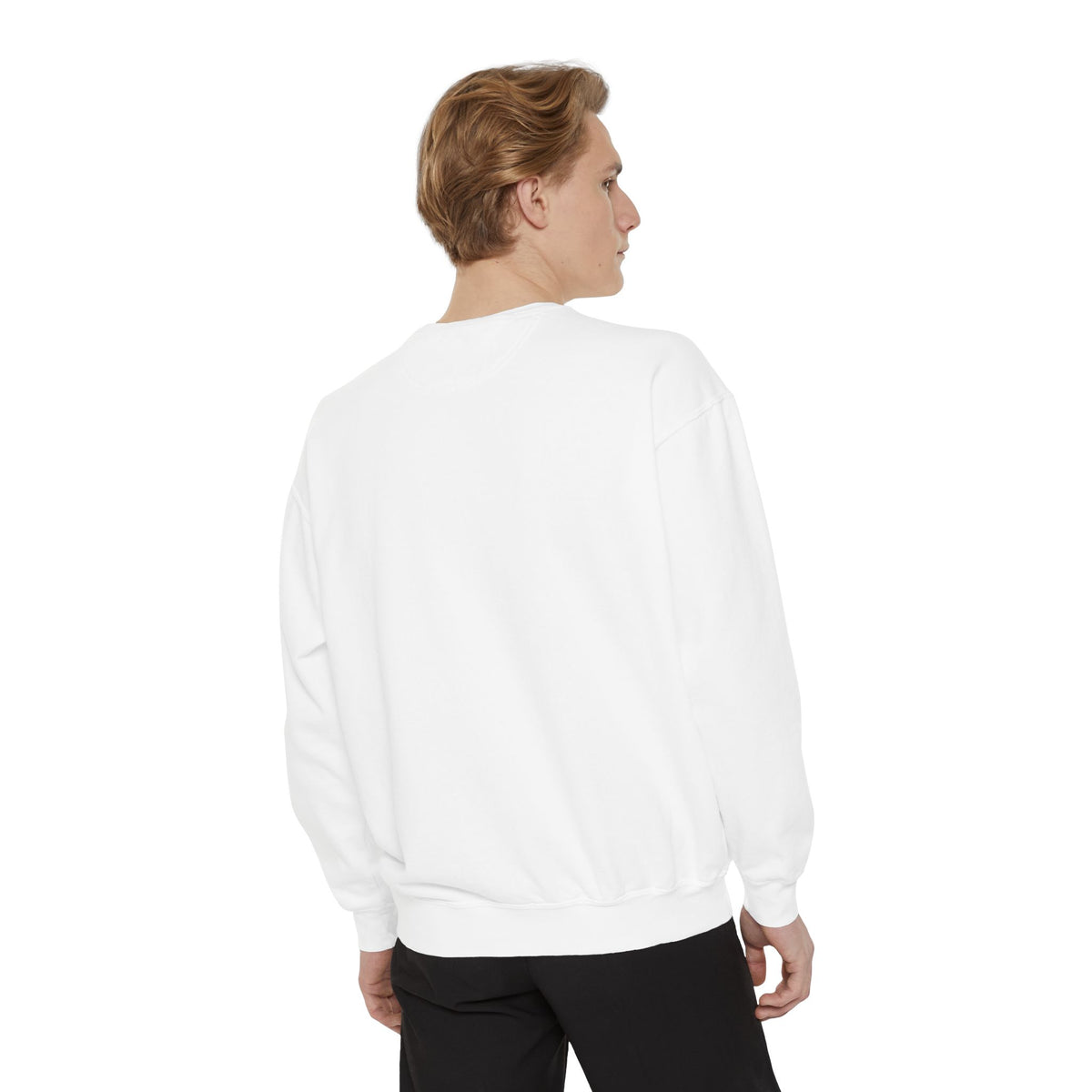 Flower Power Unisex Garment-Dyed Sweatshirt product image - artwork by Madeline LeBlanc / Making Madi
