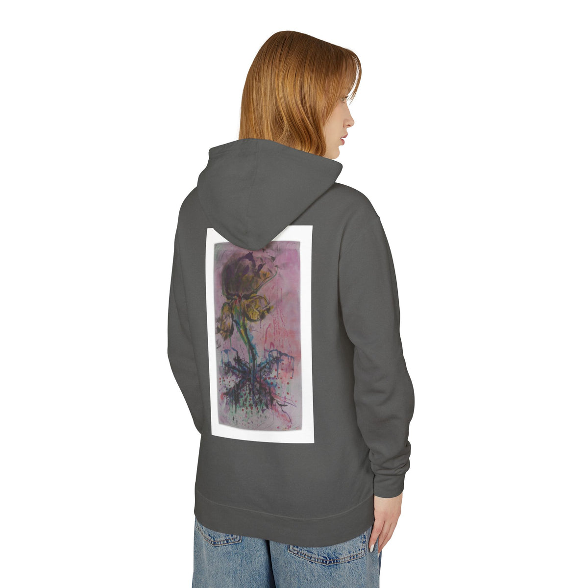 Bladderwort Sweatshirt product image - artwork by Madeline LeBlanc / Making Madi