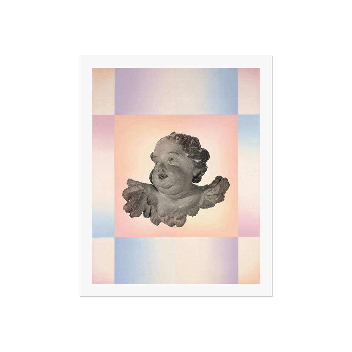 Sweet Cherub Poster product image - artwork by Madeline LeBlanc / Making Madi