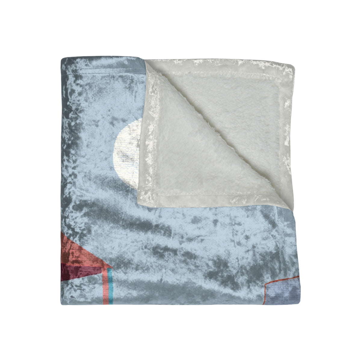 The Playground Crushed Velvet Blanket product image - artwork by Madeline LeBlanc / Making Madi
