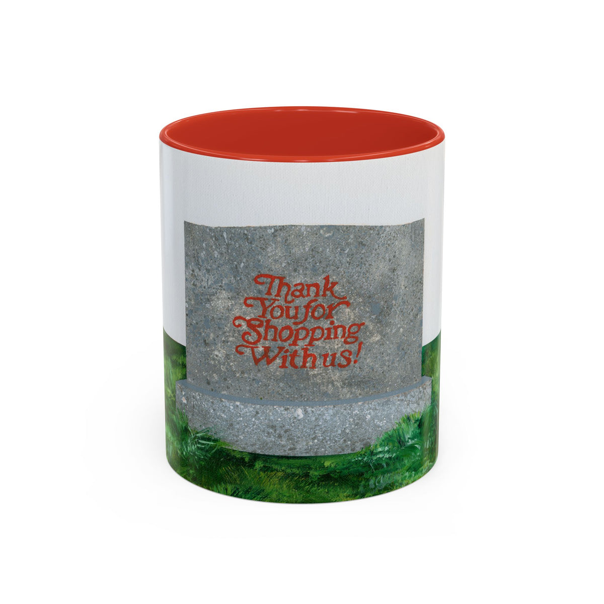 Shop Til' You Drop Coffee Mug — original artwork by Madeline LeBlanc