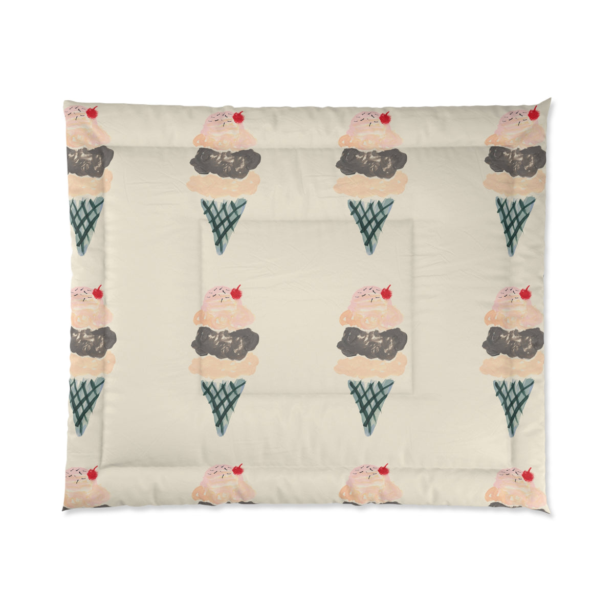 Take Me Out Comforter product image - artwork by Madeline LeBlanc / Making Madi